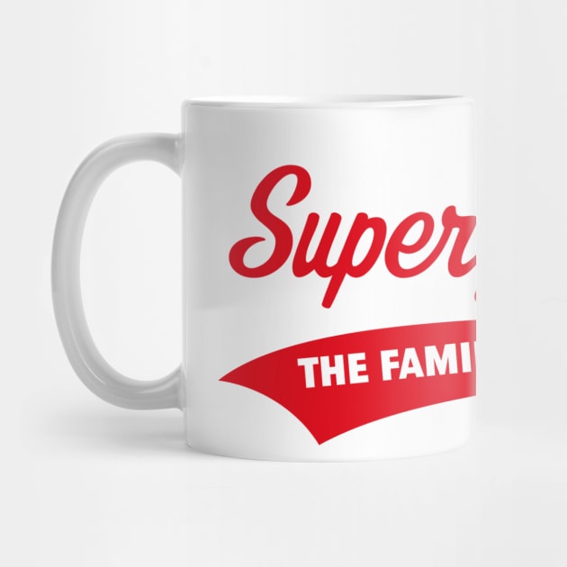 Super Mum – The Family Manager (Red) by MrFaulbaum